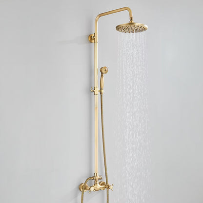 The Baroque Antique Brass Shower