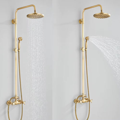 The Baroque Antique Brass Shower