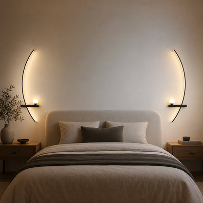 JUNIA™ Nordic Arc Wall Lights Set