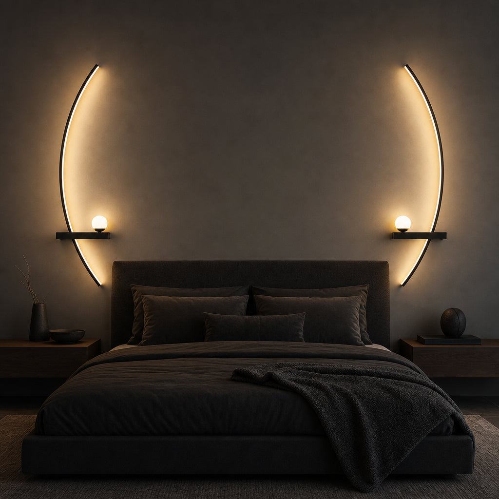 JUNIA™ Nordic Arc Wall Lights Set