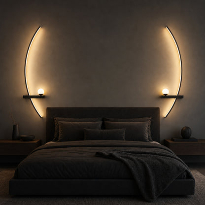 JUNIA™ Nordic Arc Wall Lights Set