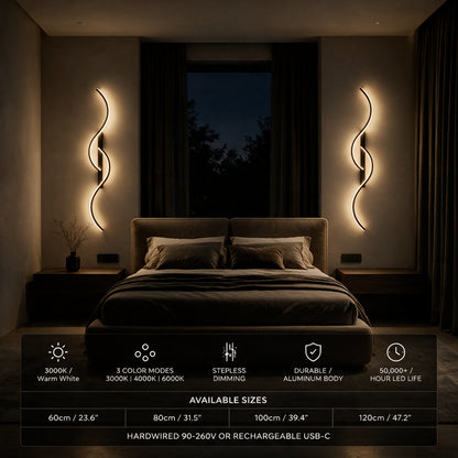SWELL Sculptural Wall Light