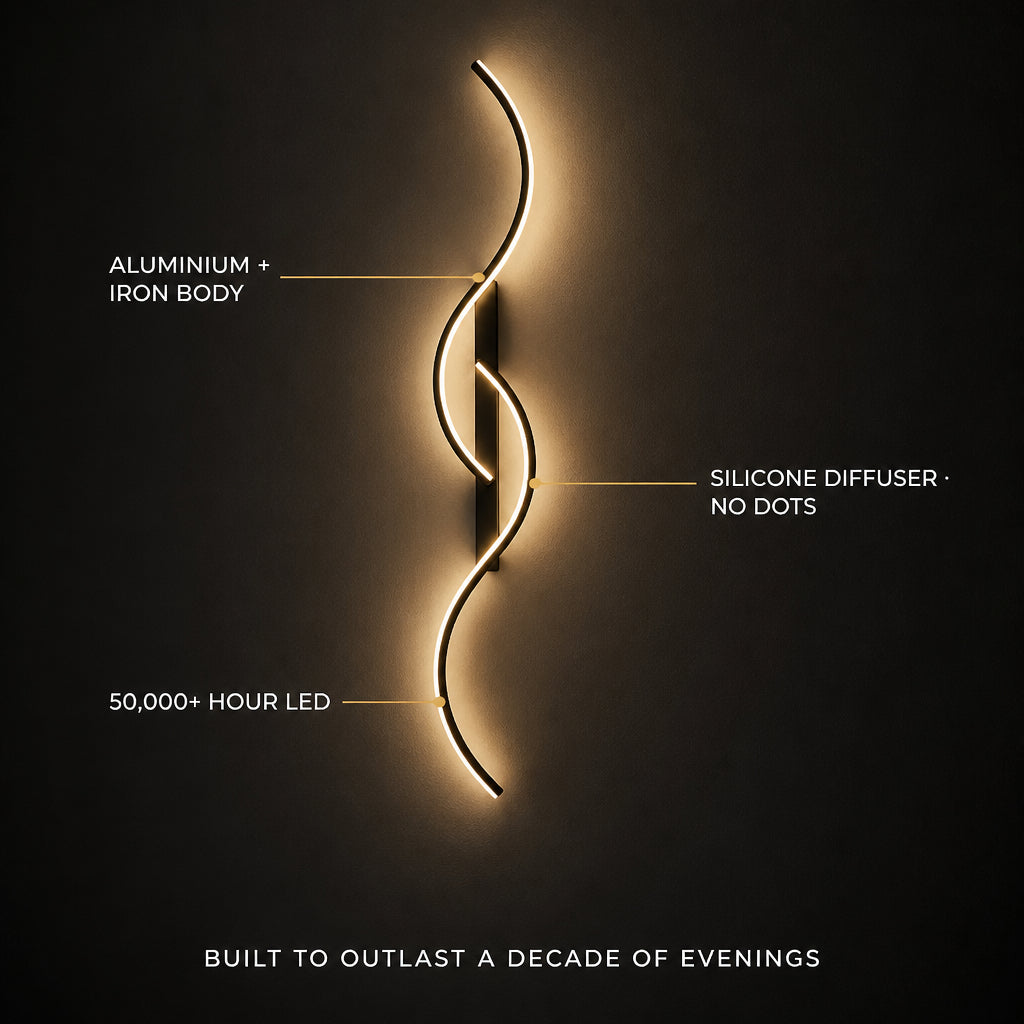 SWELL Sculptural Wall Light