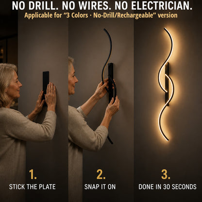 SWELL Sculptural Wall Light