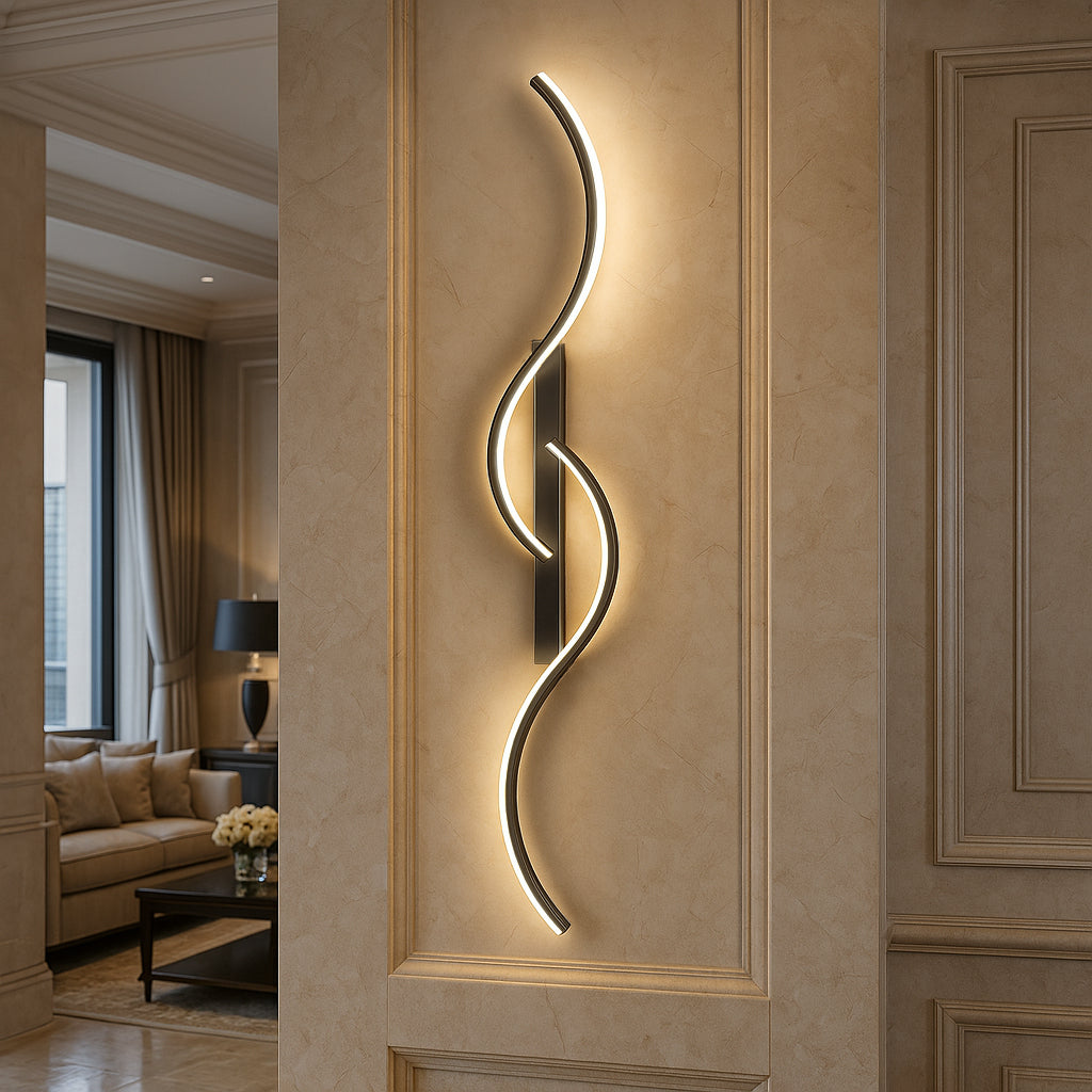 LUXEARC™ Wavy Wall Light